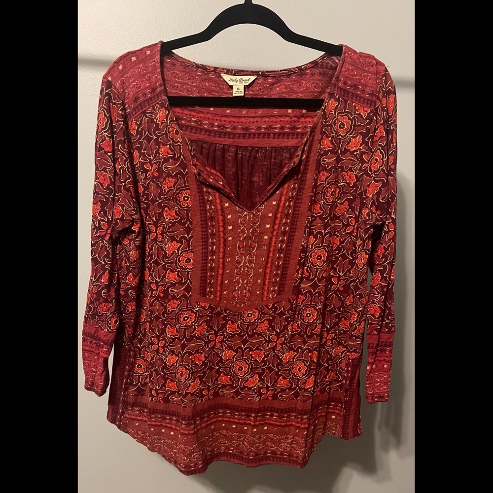 Lucky Brand long sleeve top